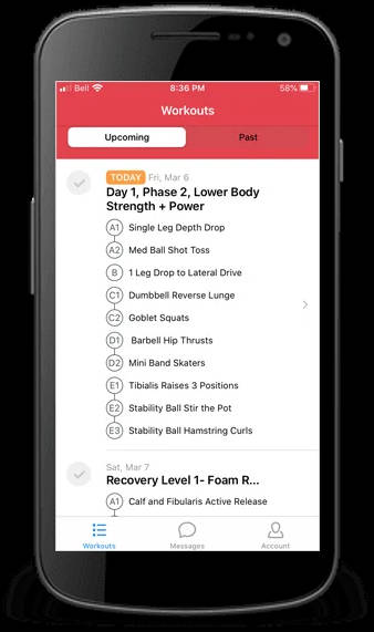 Reid's Workouts Volleyball App screenshot 4